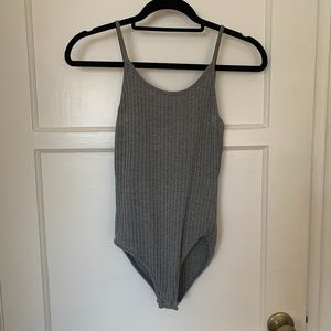 Out From Under Grey Bodysuit